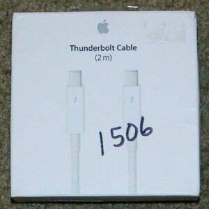 APPLE THUNDERBOLT 2 Cable Mini DP A1410 MD861LL/A - White - 6.6 feet